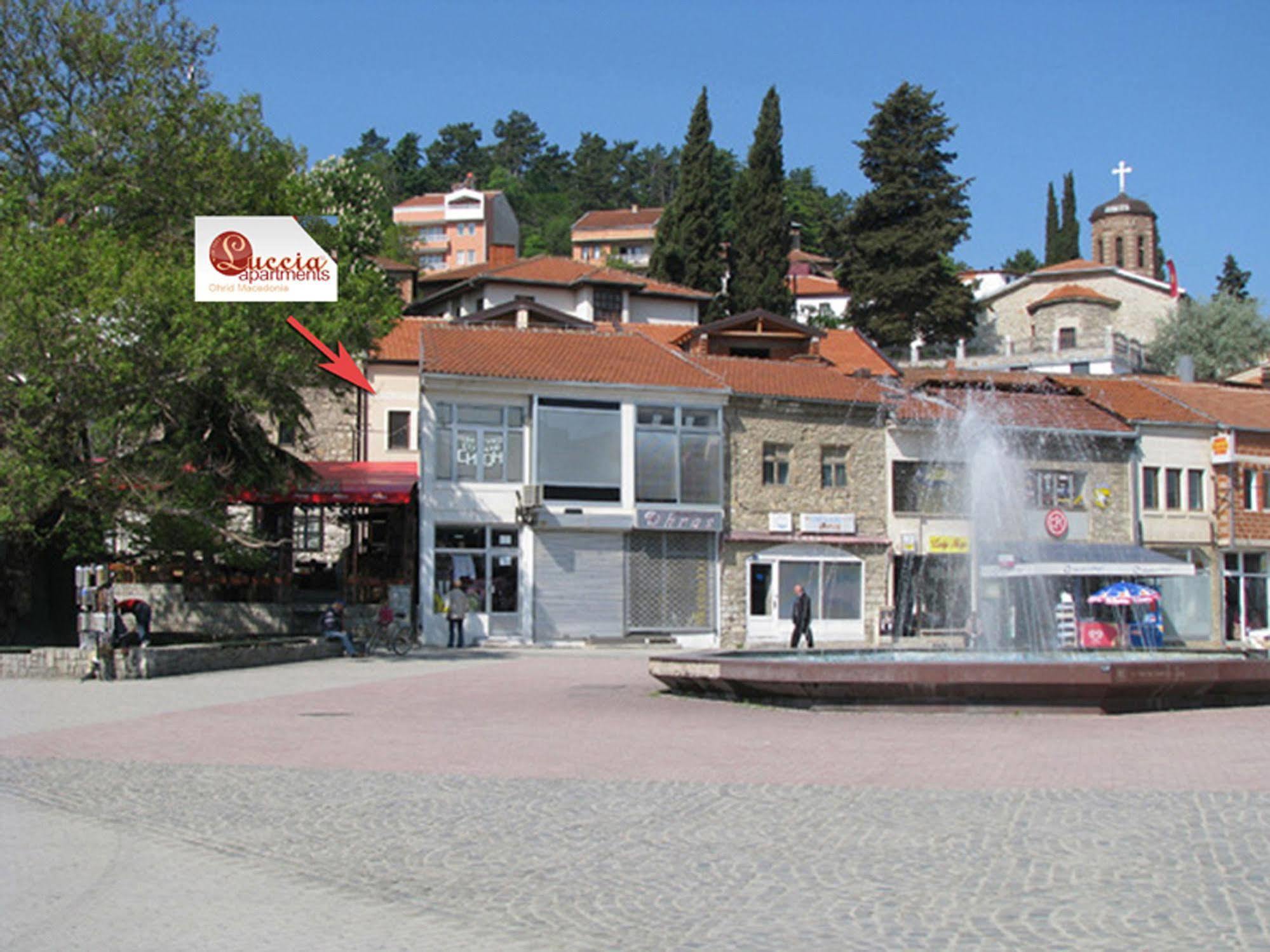 Luccia Apartments - Ohrid City Centre Dış mekan fotoğraf